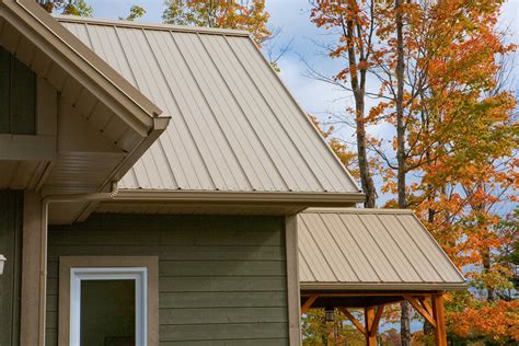 what color metal roof on tan house|tan exterior house color combinations.